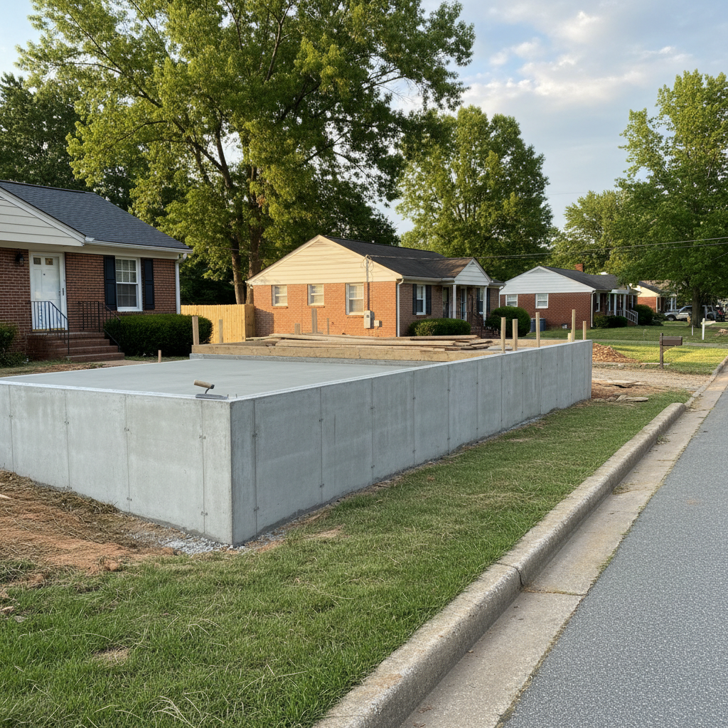 Concrete Foundations in Richmond, VA