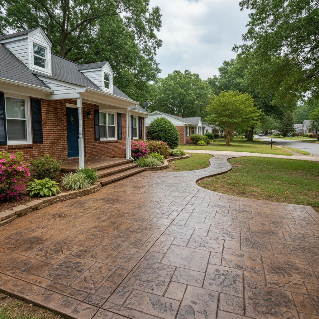 Stamped Concrete in Virginia Beach, VA