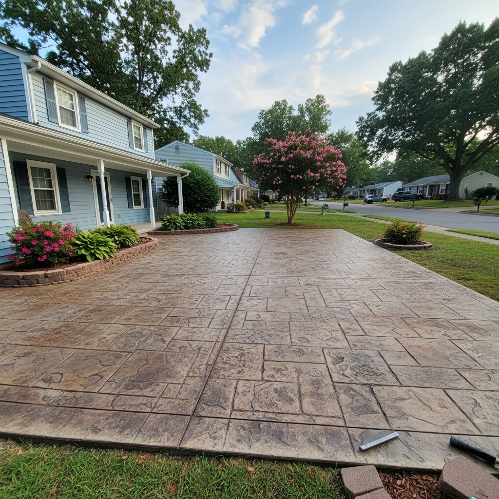 Decorative Concrete in Virginia Beach, VA