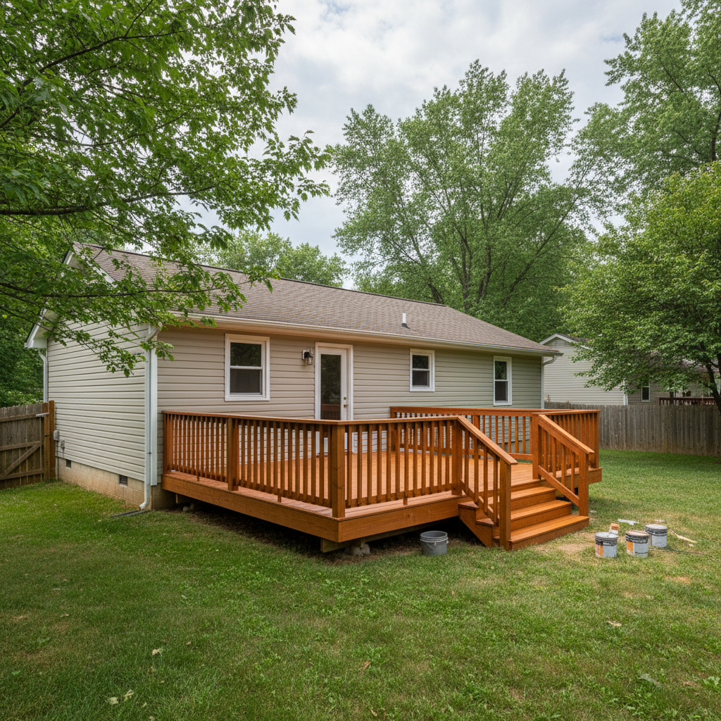 Deck Painting & Staining