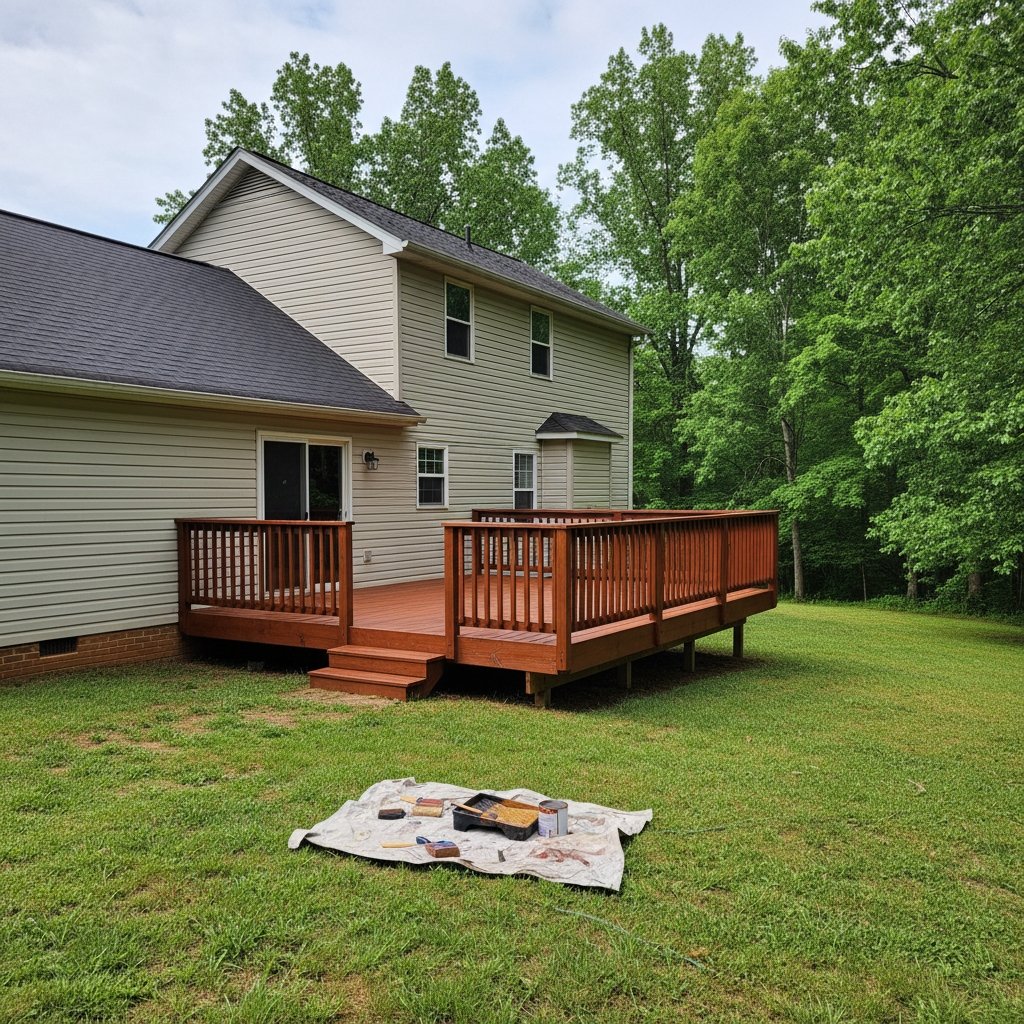 Deck Painting & Staining