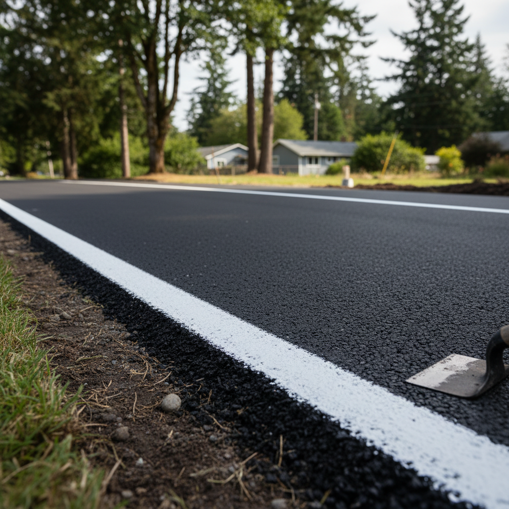 Parking Lot Paving in Edmonds