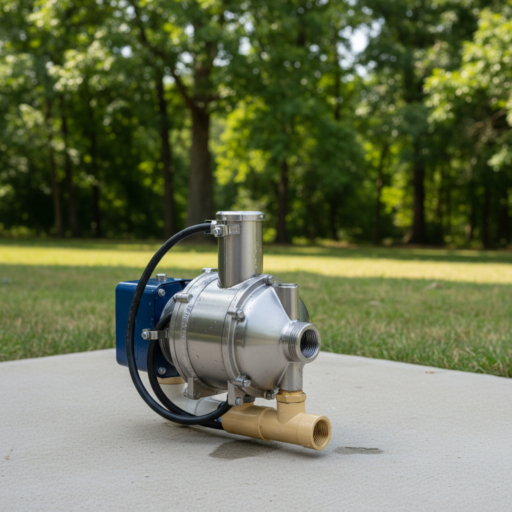 Completed pump repair work at a residential property in Fayetteville, AR