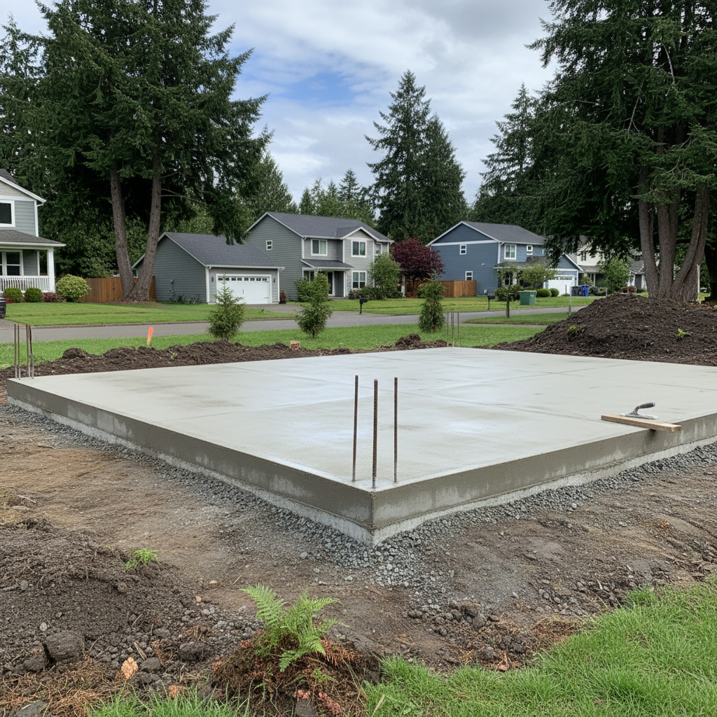 Concrete Foundations in Lynnwood, WA