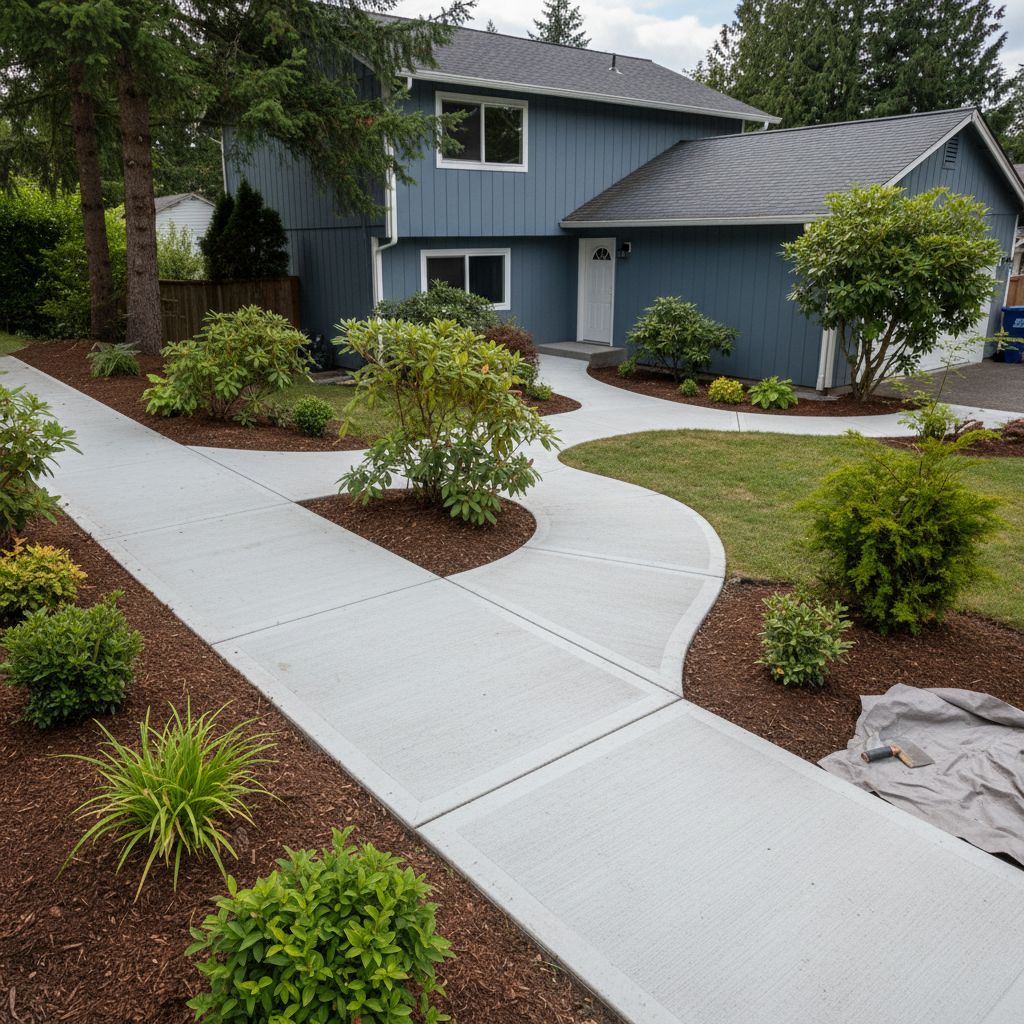 Concrete Sidewalks in Lynnwood, WA