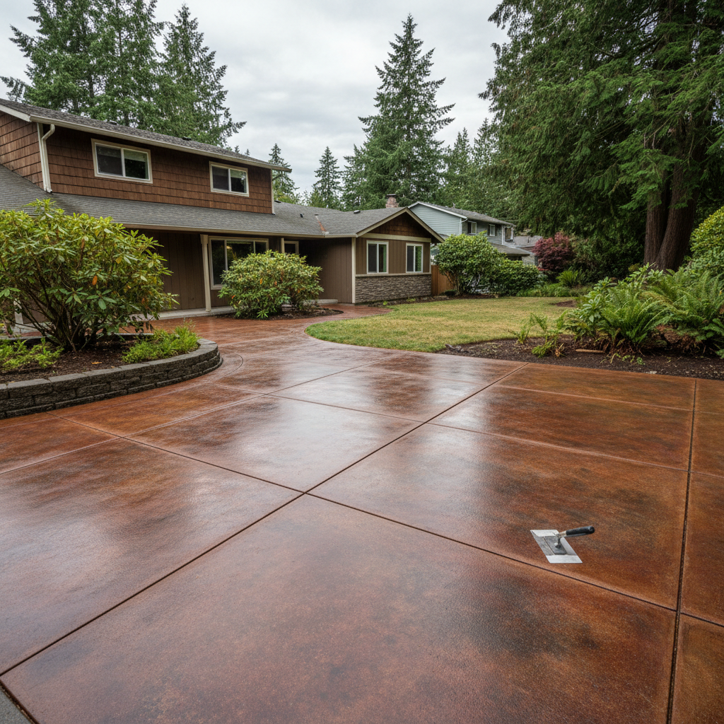Concrete Staining in Kirkland