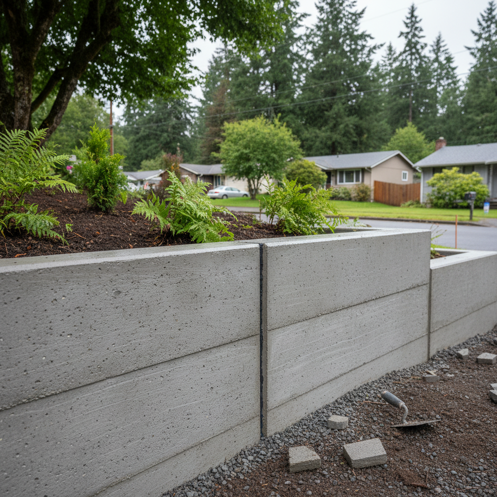 Concrete Retaining Walls