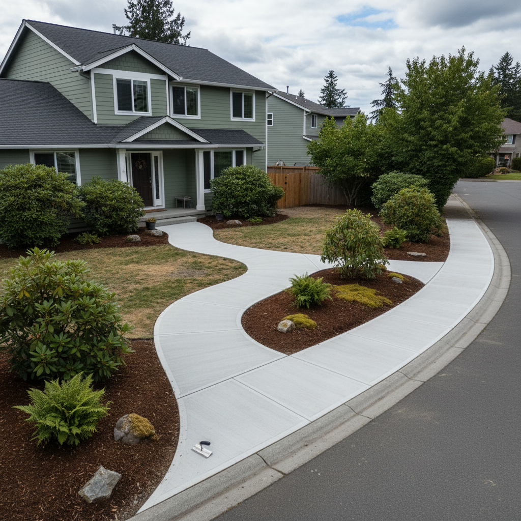 Concrete Sidewalks in Bothell, WA