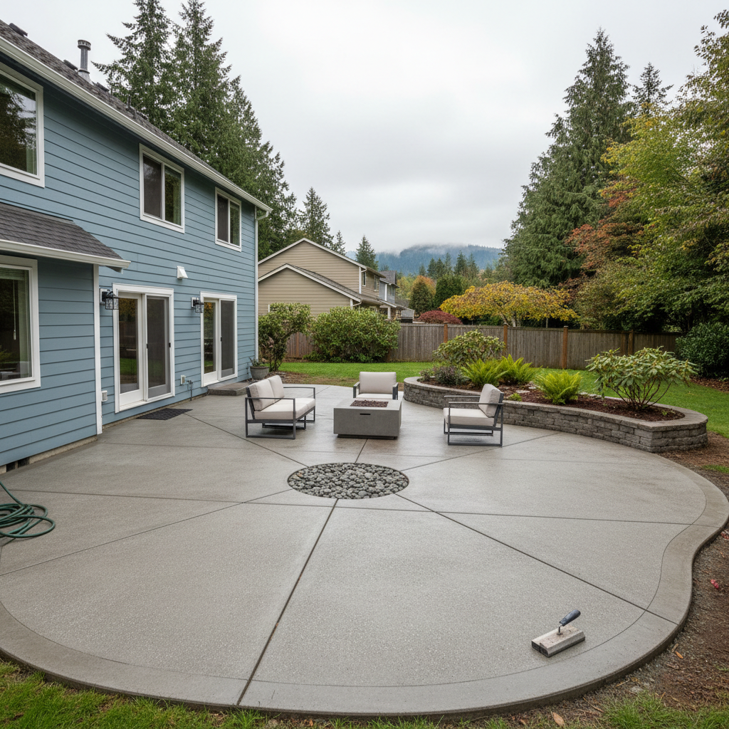 Concrete Patios in Bothell, WA