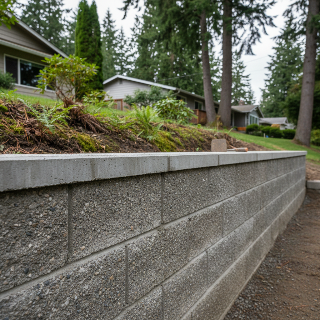 Concrete Retaining Walls in Kenmore, WA
