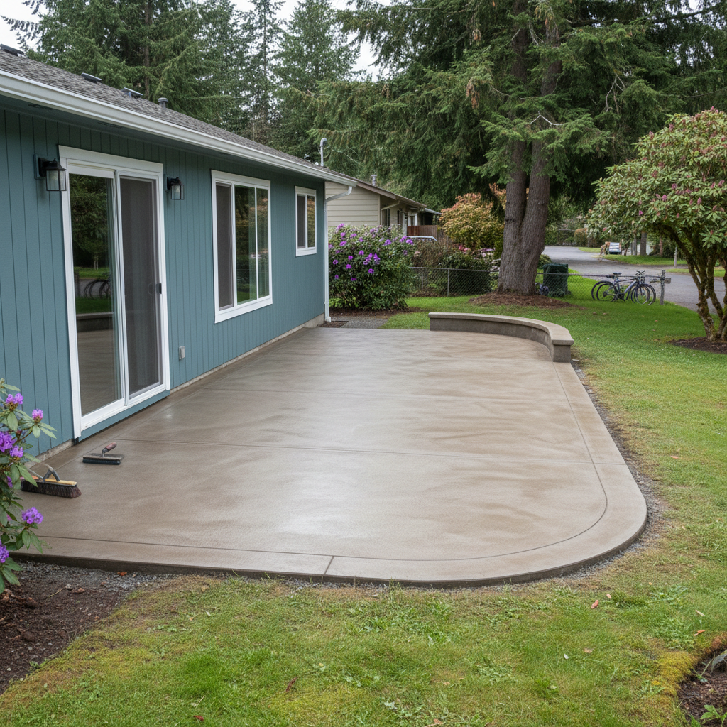Concrete Patios in Kenmore, WA