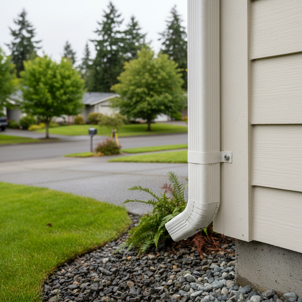 Downspout Installation