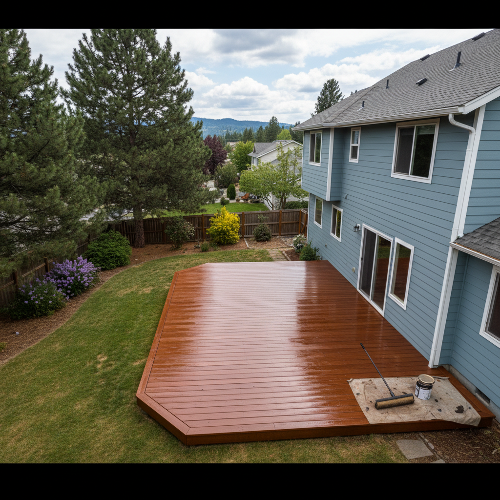 Deck Staining