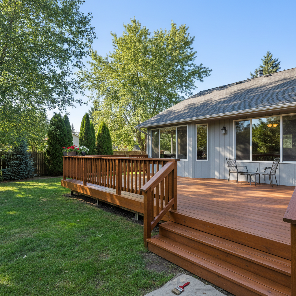 Deck Painting & Staining