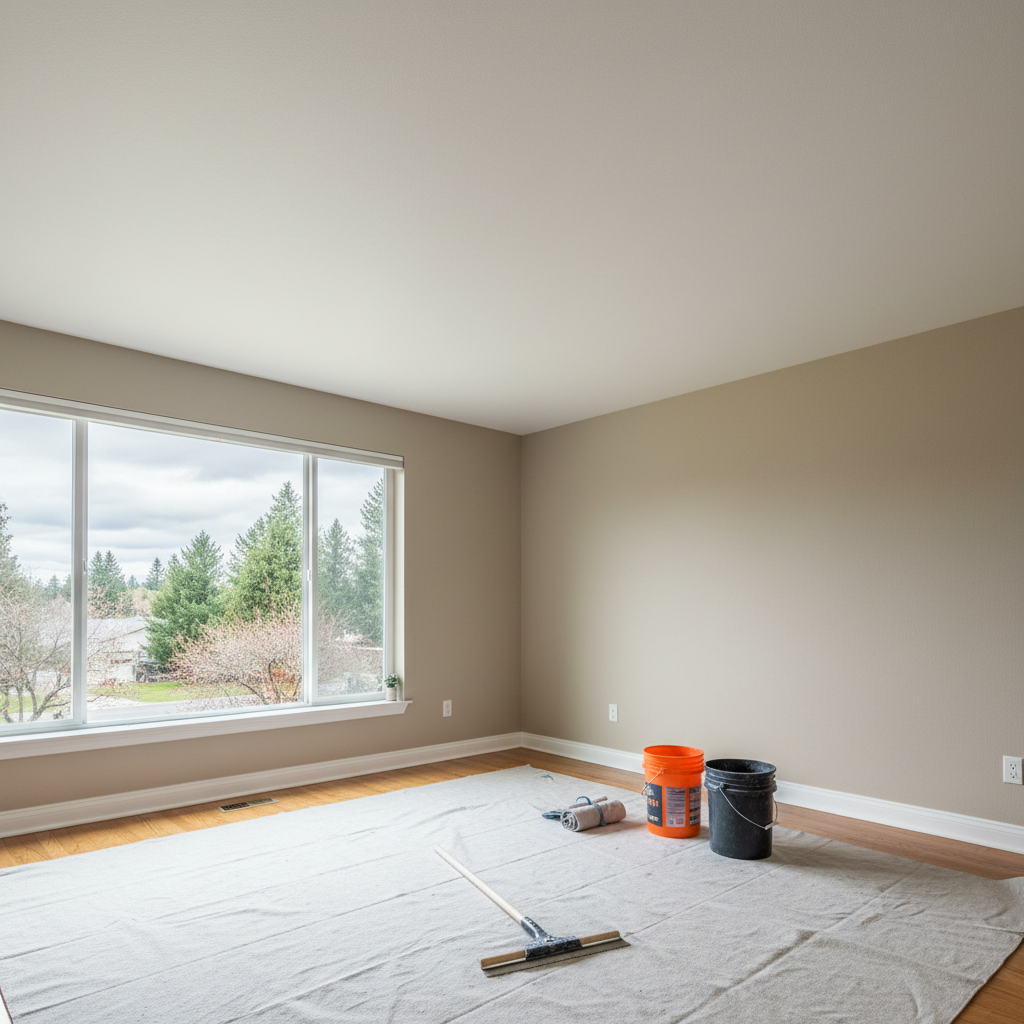 Popcorn Ceiling Removal in Spokane