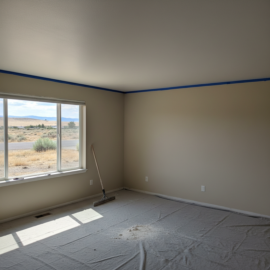 Popcorn Ceiling Removal in Yakima