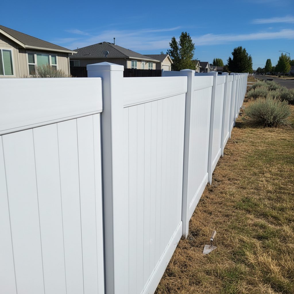 Vinyl Fence Installation in Moses Lake, WA