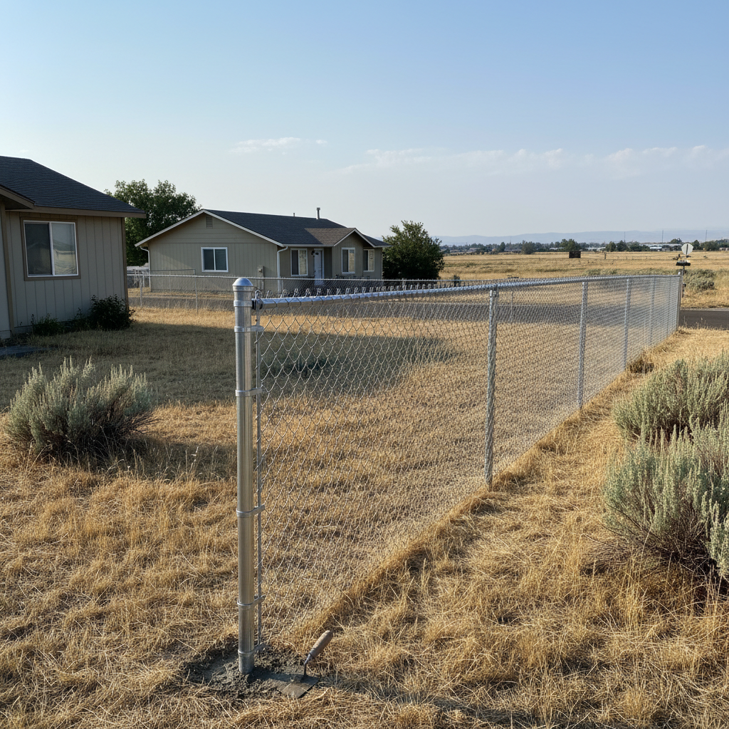 Chain Link Fence Installation in Moses Lake, WA