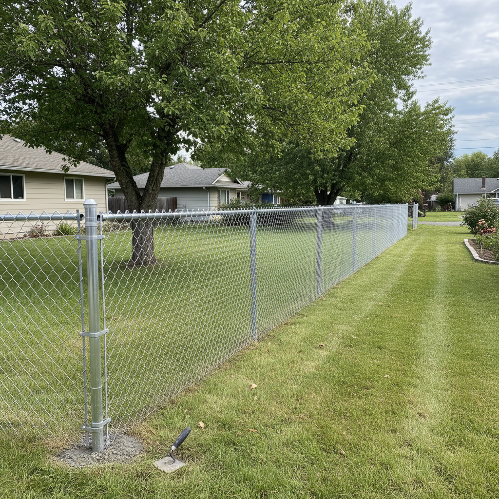 Chain Link Fence Installation