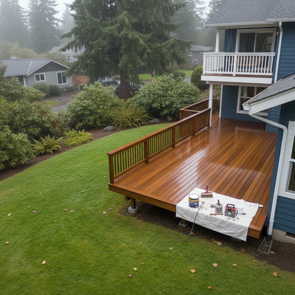 Deck Staining