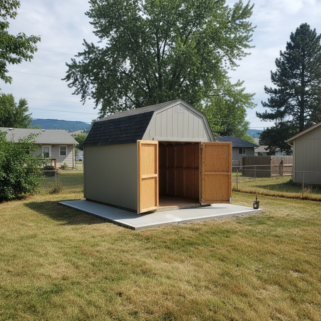 Shed Foundation Work