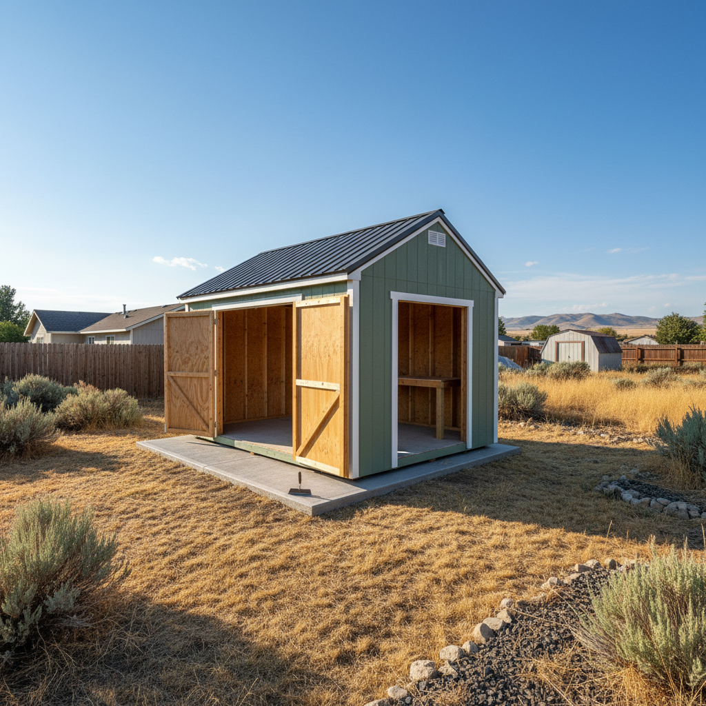 Custom Shed Design in Moses Lake