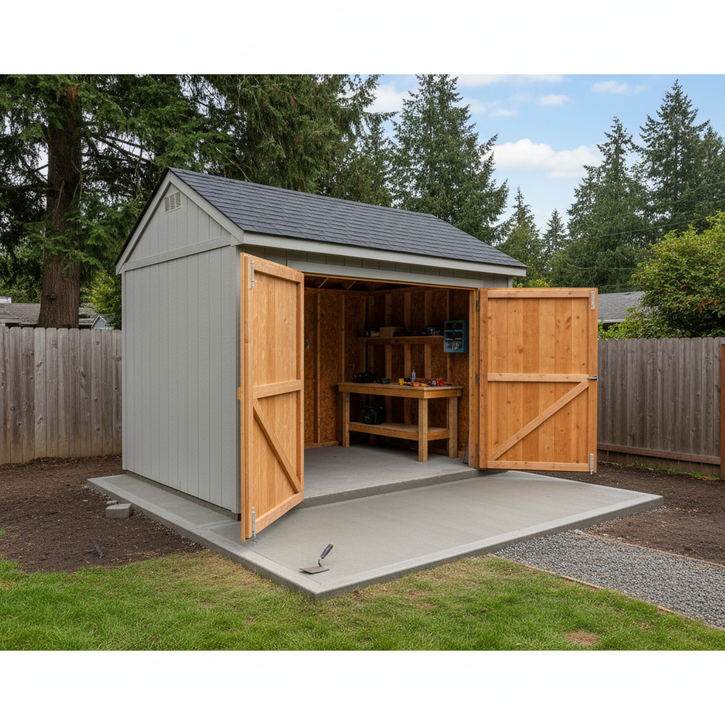 Shed Foundation Work