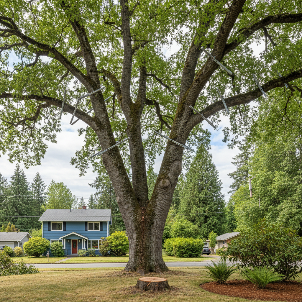 Tree Cabling and Bracing