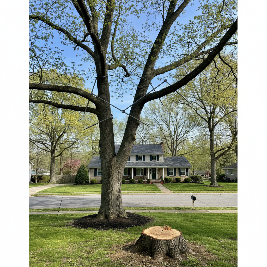 Tree Cabling and Bracing in Morgantown