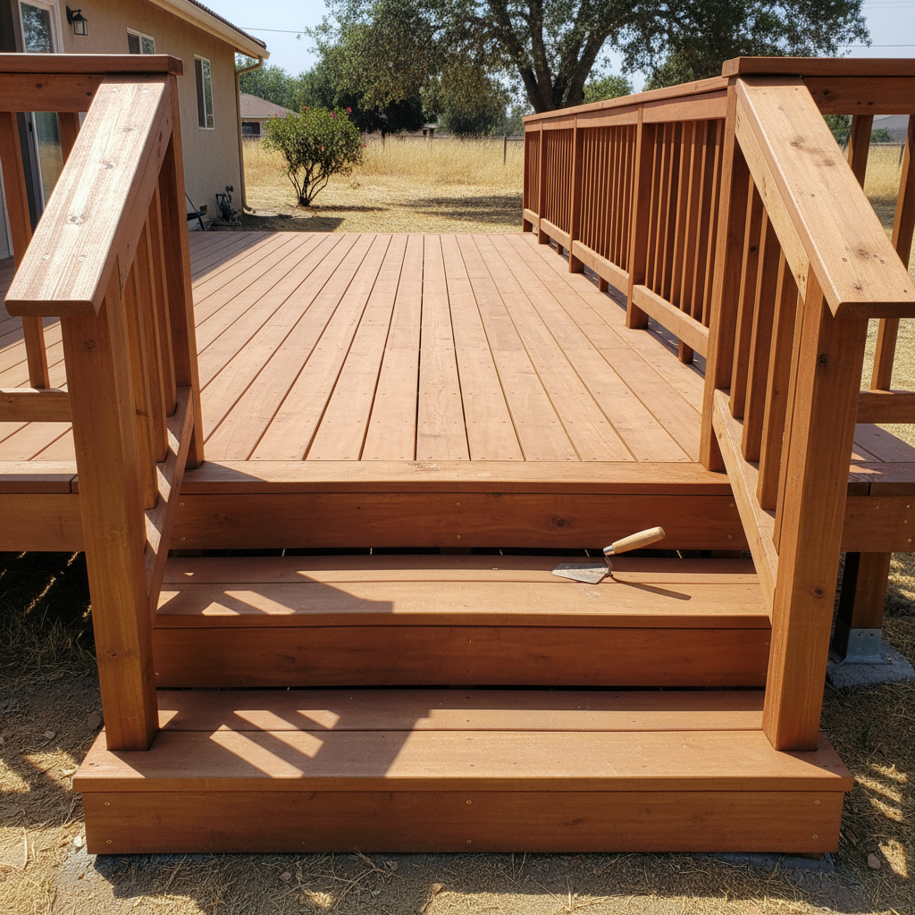 Wooden Decks in Modesto, CA