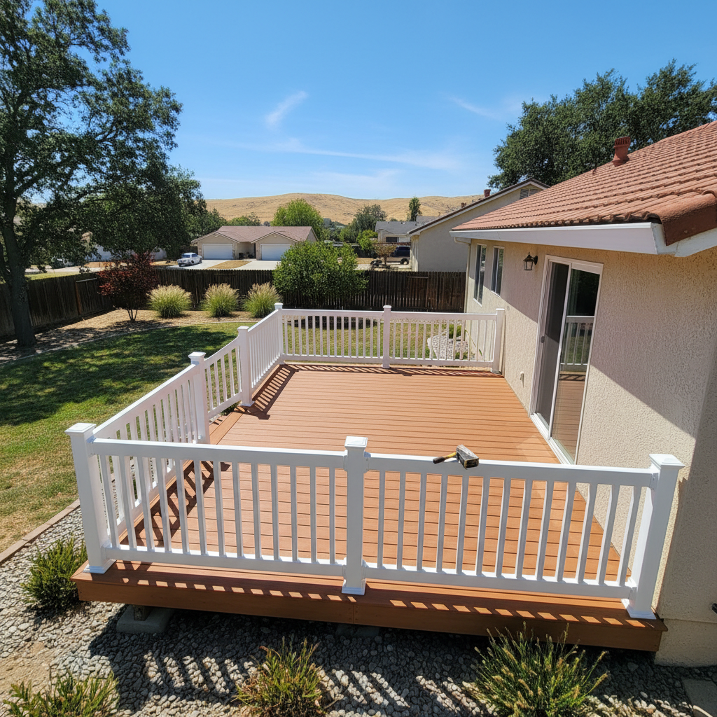 Composite Decks in Modesto, CA