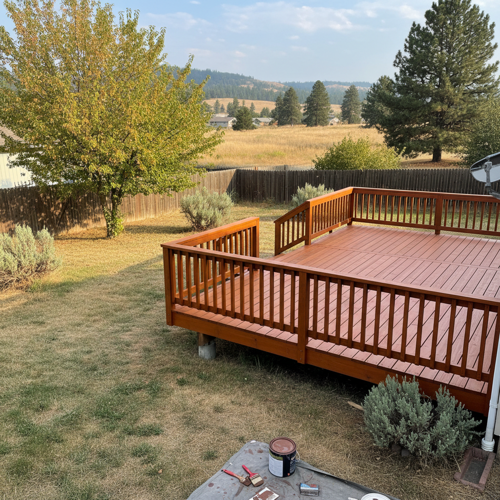 Deck Staining