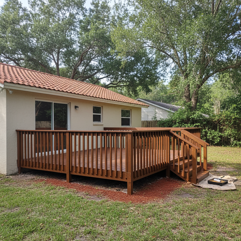 Deck Painting & Staining in Orlando, FL