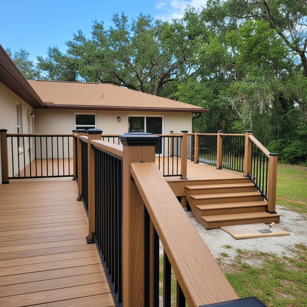 Deck Railing Installation in Orlando, FL