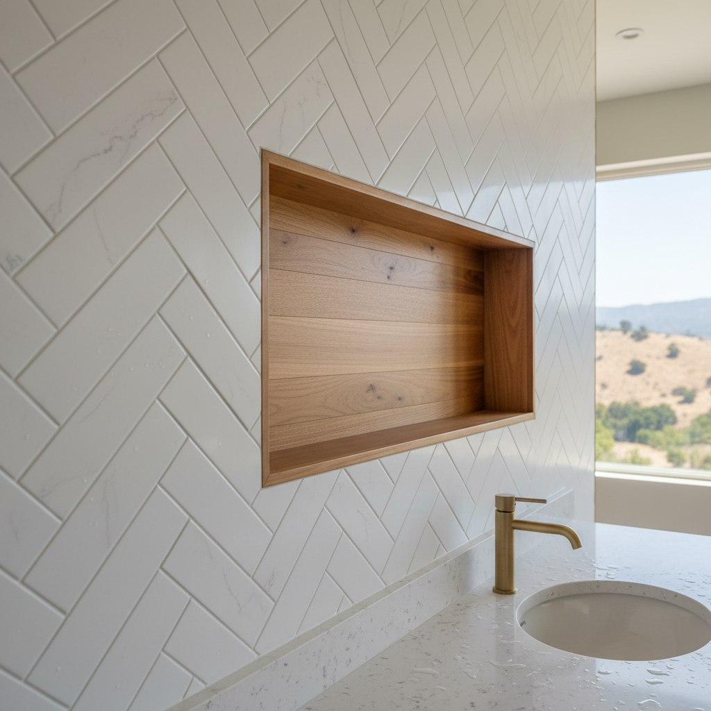 Completed bathroom expansion work at a residential property in Montebello, CA