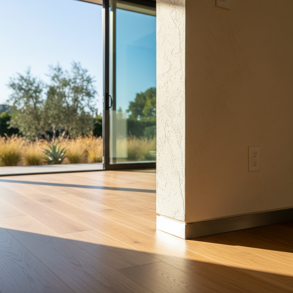 Completed interior finishing work at a residential property in Palo Alto, CA