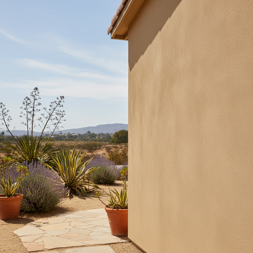 Completed eifs installation work at a residential property in Chula Vista, CA