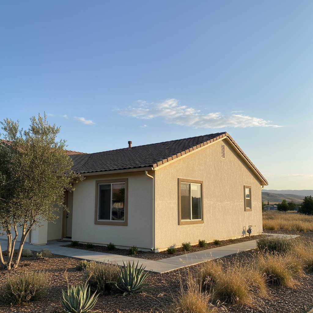 Completed stucco inspection work at a residential property in Madera, CA