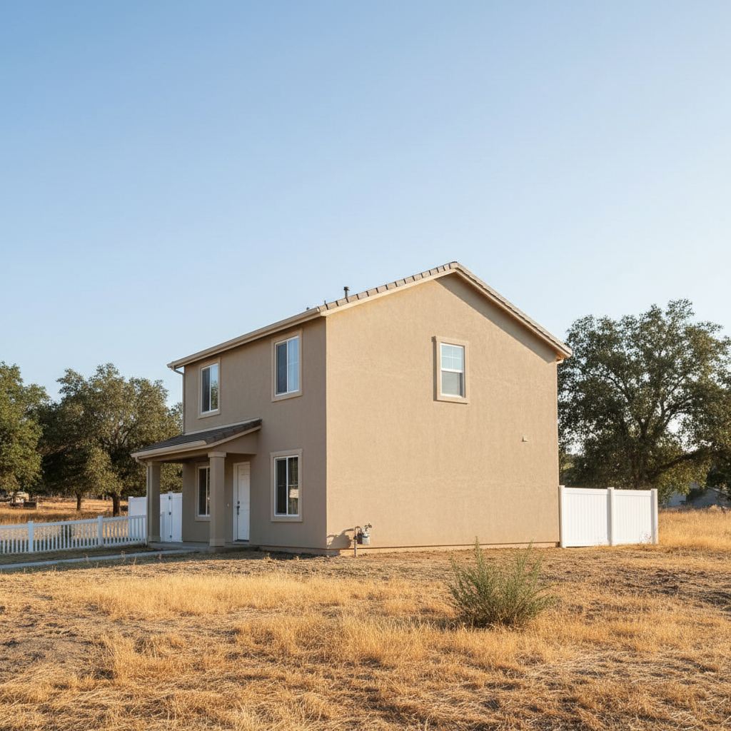 Completed stucco inspection work at a residential property in Madera, CA