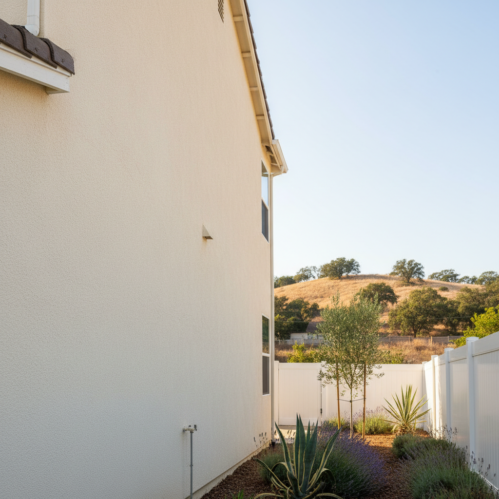 Completed commercial stucco work at a residential property in Antioch, CA