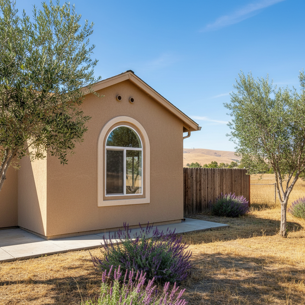 Completed stucco inspection work at a residential property in Stockton, CA