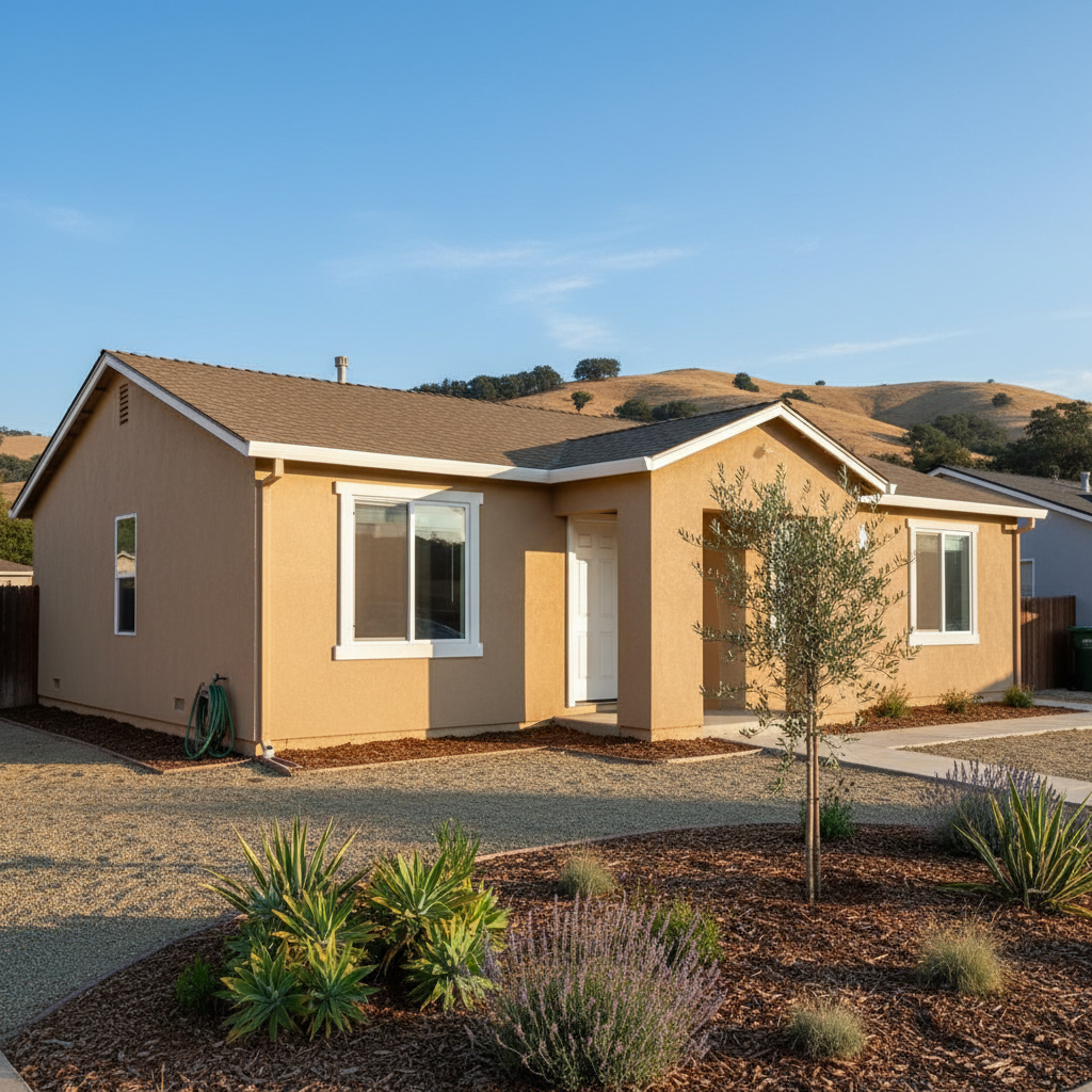 Completed stucco inspection work at a residential property in Stockton, CA