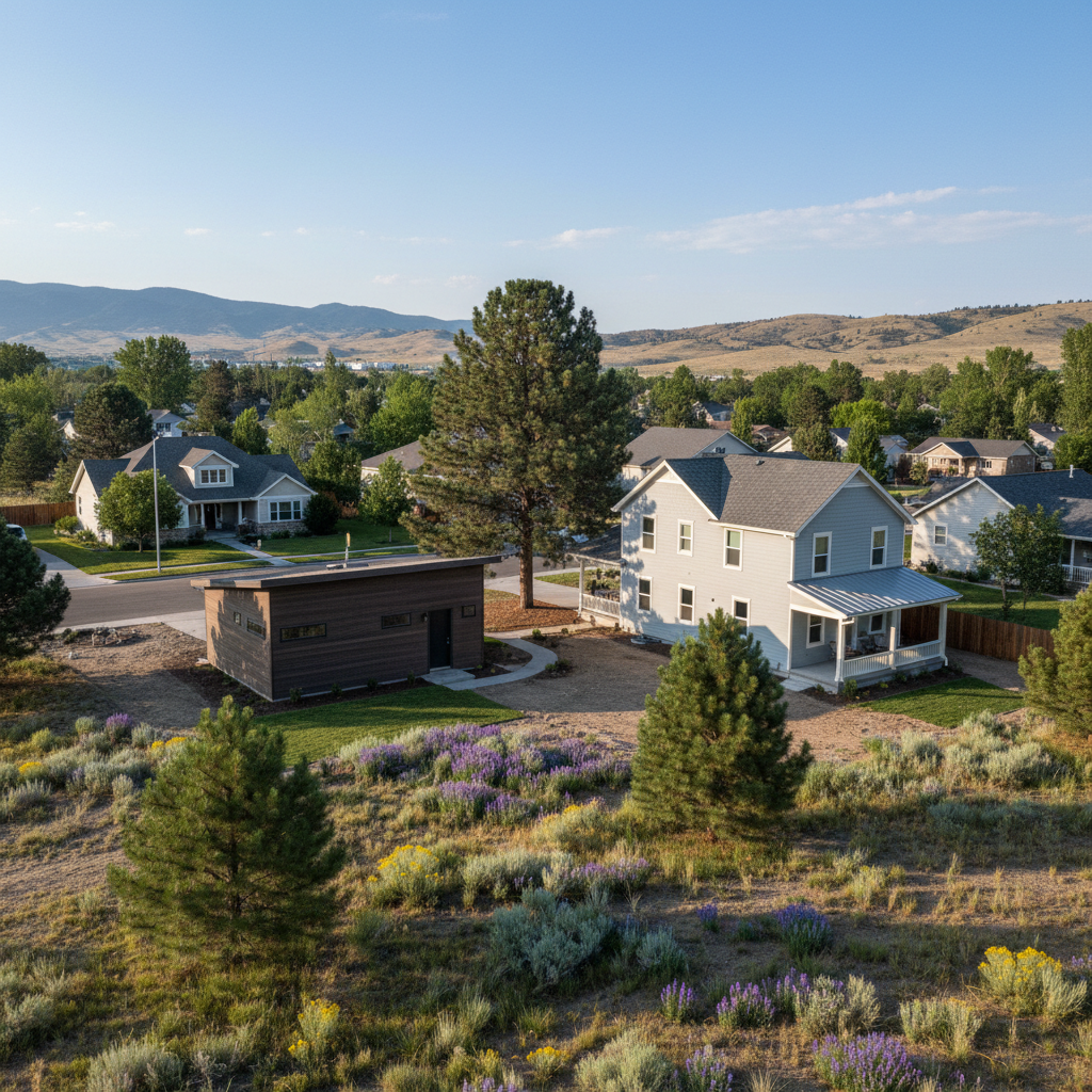 Completed adu design work at a residential property in Eagle, ID