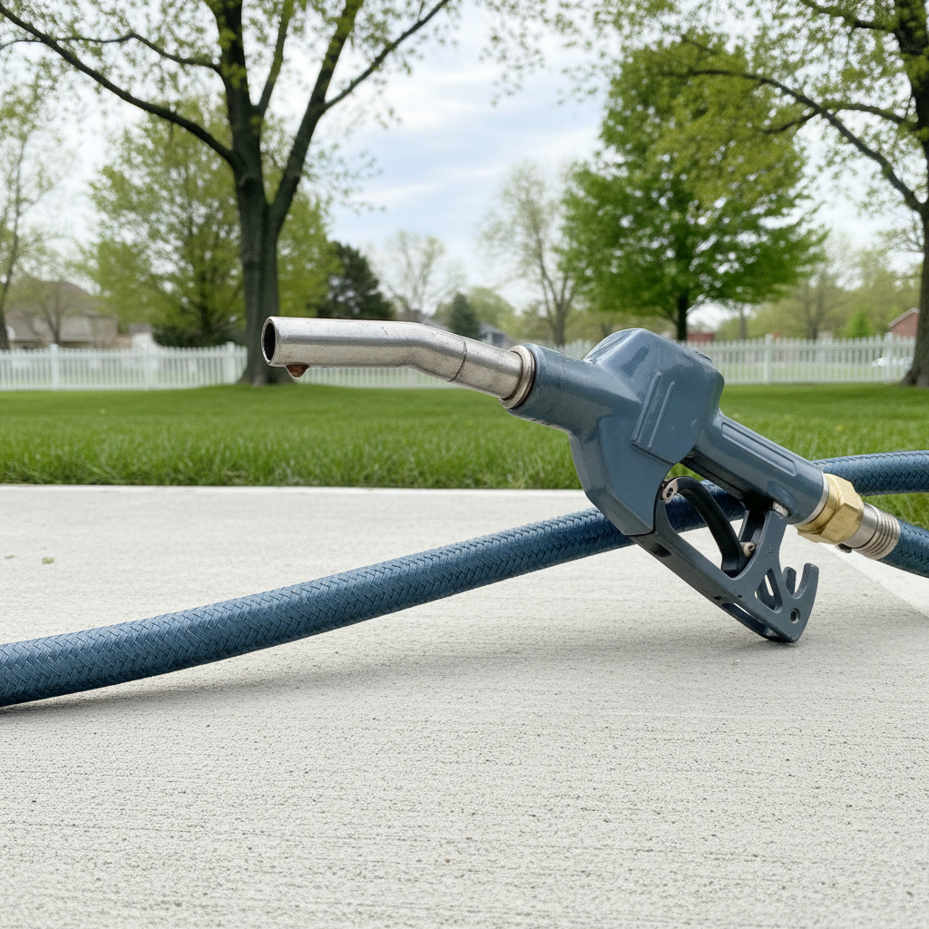 Completed fuel delivery work at a residential property in Topeka, KS