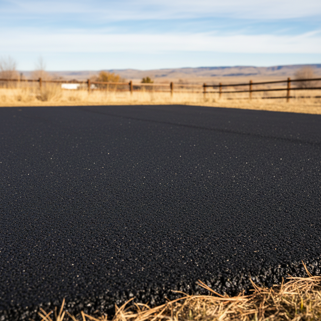 Completed residential asphalt work at a residential property in Billings, MT