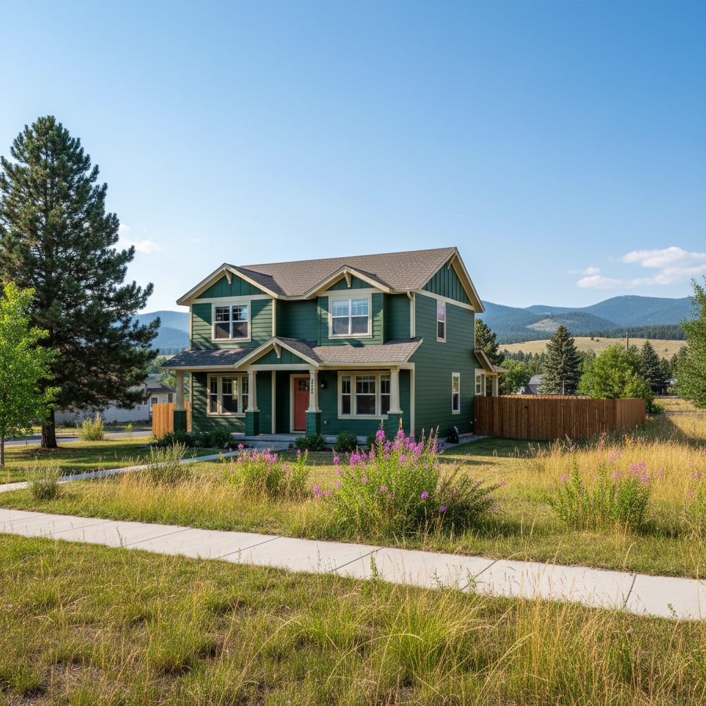 Completed color consultation work at a residential property in Missoula, MT