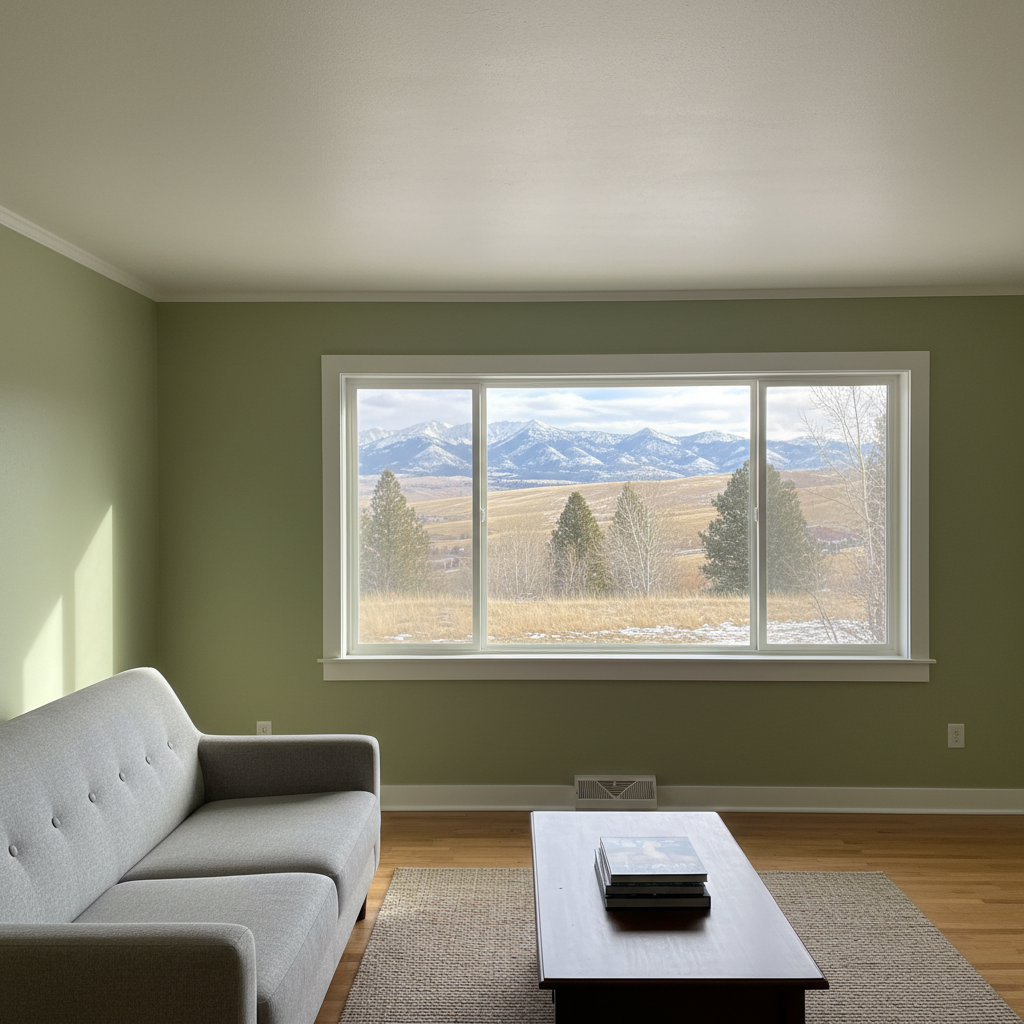 Completed interior painting work at a residential property in Missoula, MT