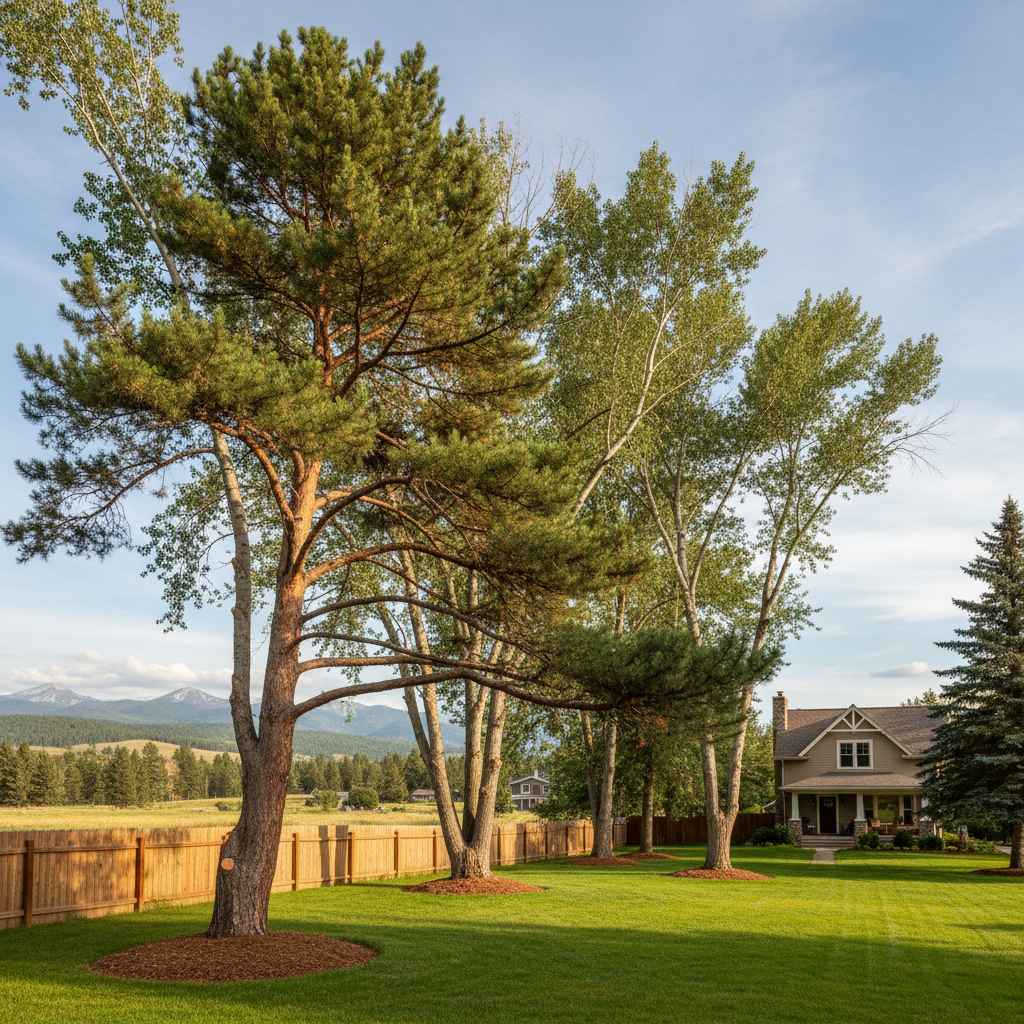 Completed tree health & care work at a residential property in Helena, MT