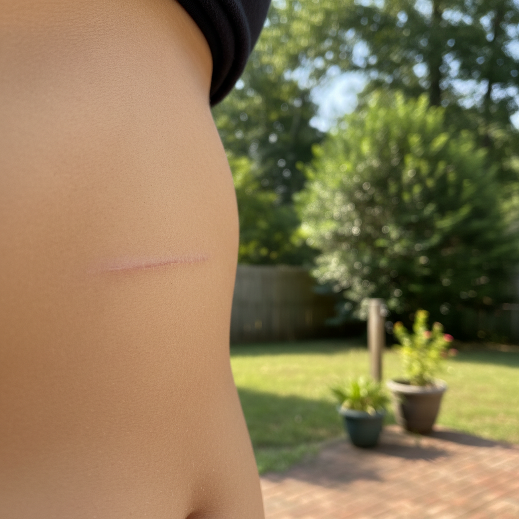 Completed scar revision work at a residential property in Birmingham, AL