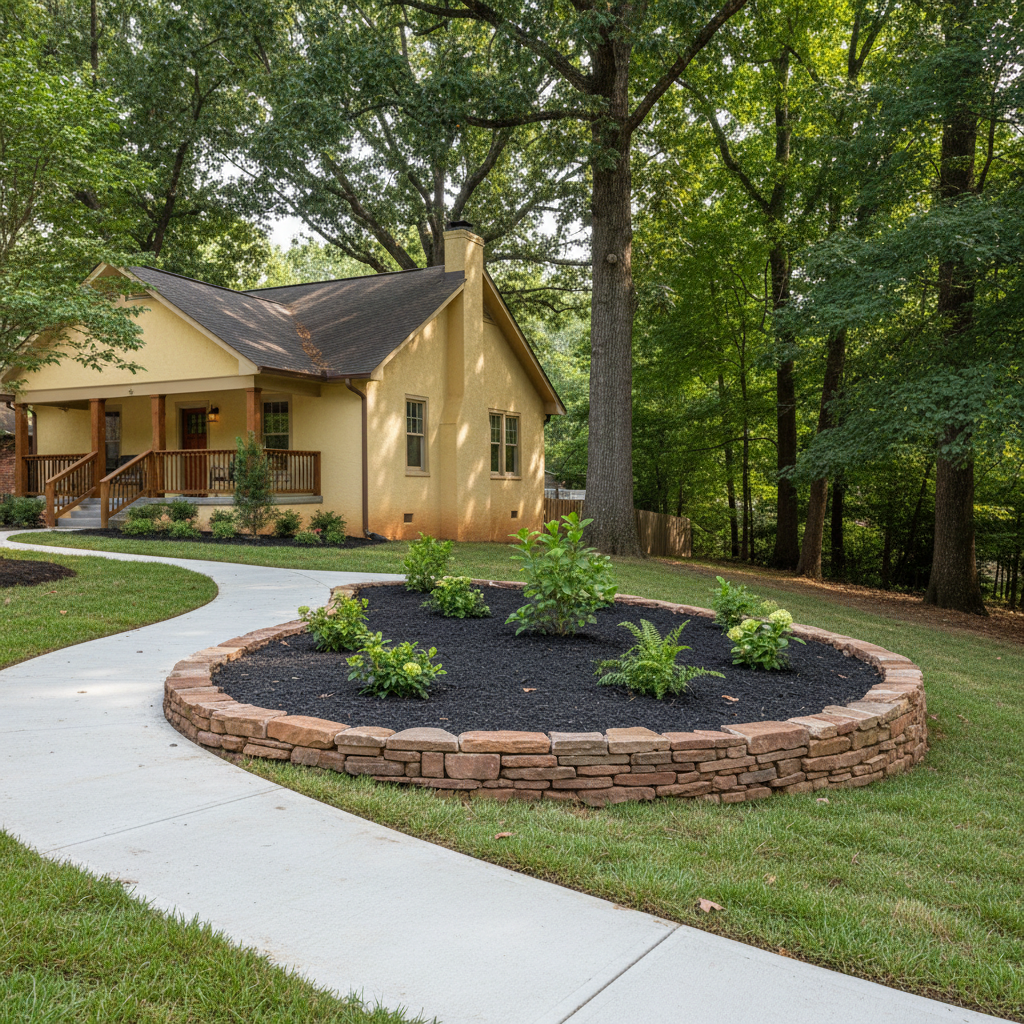 Completed scar revision work at a residential property in Birmingham, AL